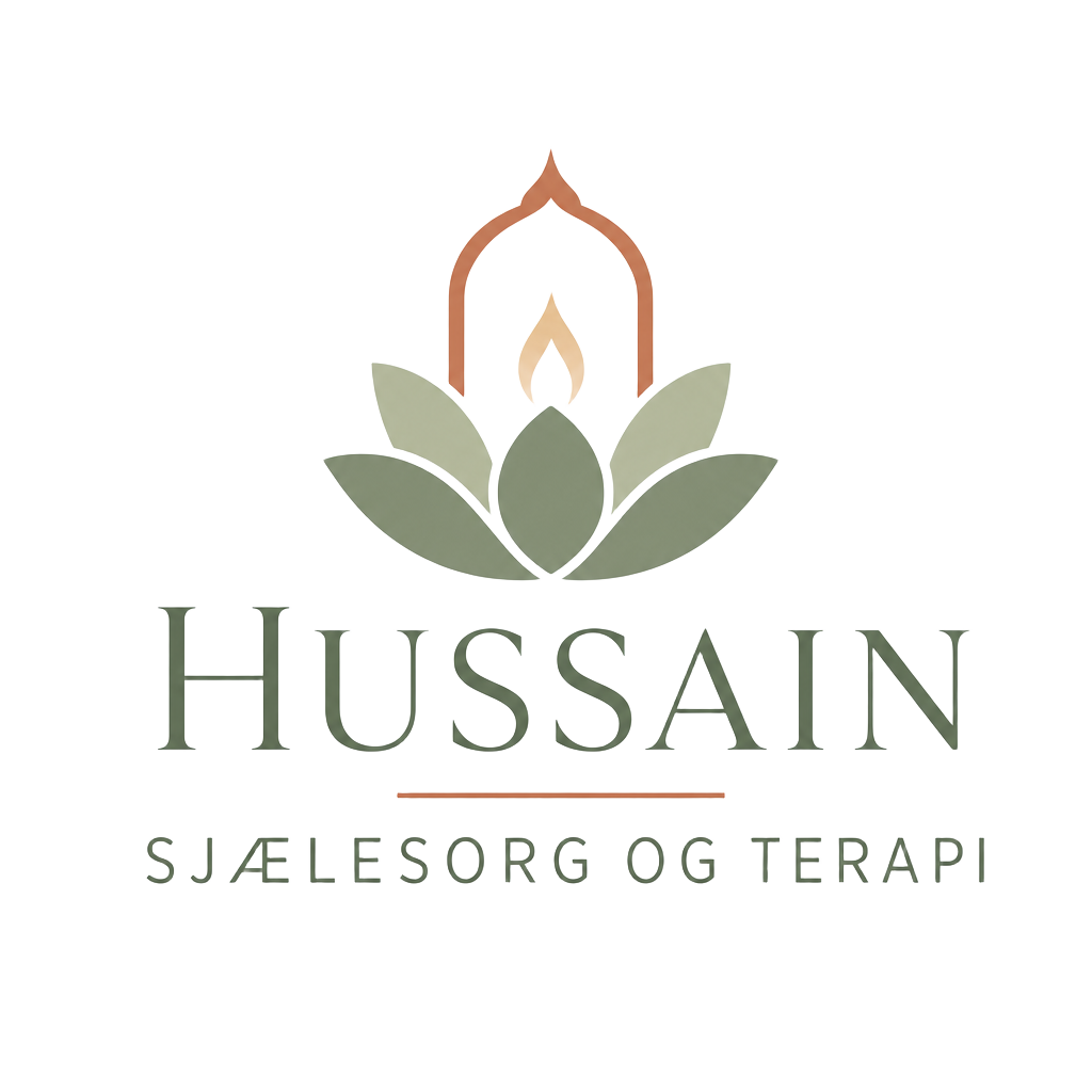 Hussain Sjælesorg og Terapi logo